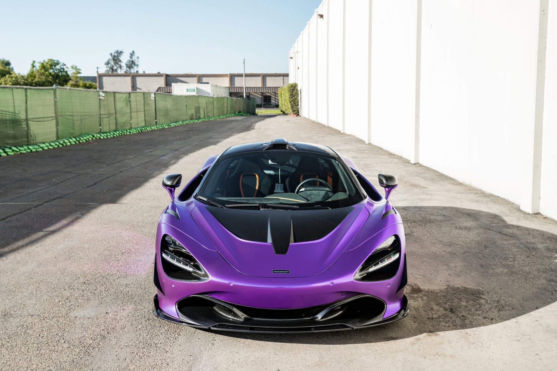 1016 Industries 2017-2021 McLaren 720S Carbon Fiber Front Aero Lip - Image 4