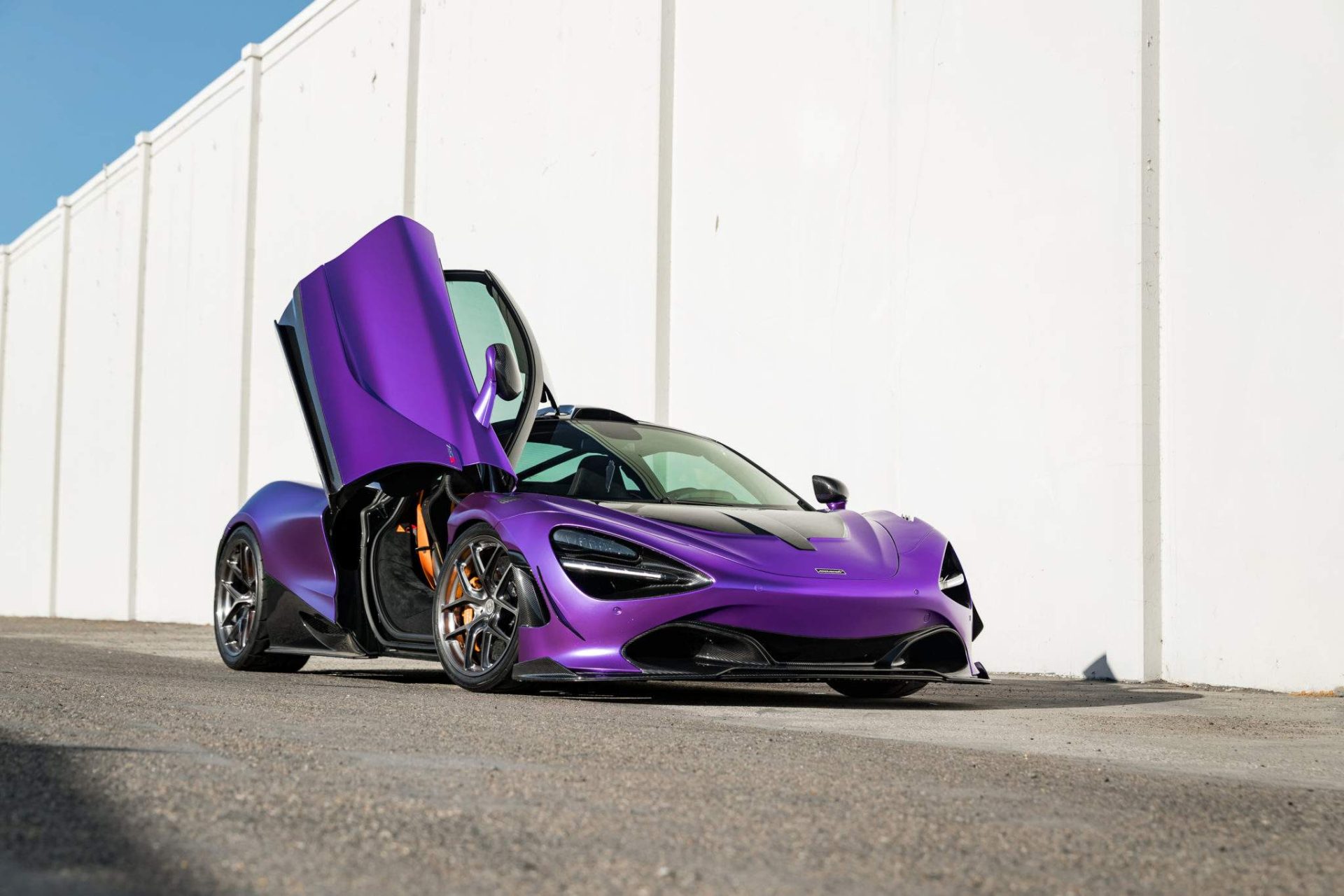 1016 Industries 2017-2021 McLaren 720S Carbon Fiber Front Aero Lip - Image 3
