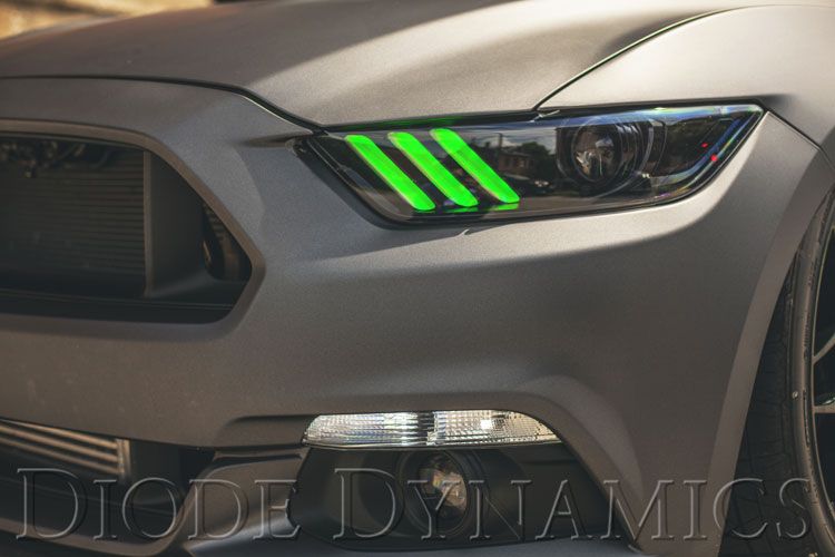Diode Dynamics 2015-2017 Ford Mustang Multicolor DRL LED Boards - Image 4