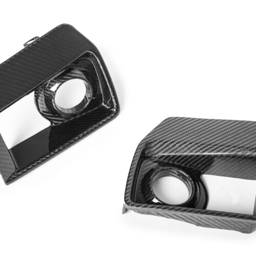 Alternative view of EOS 2009-15 Cadillac CTS-V Carbon Fiber Front Fog Light Cover