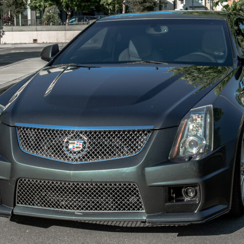 EOS 2009-15 Cadillac CTS-V Factory Style Front Splitter