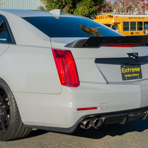 EOS 2014-2019 Cadillac CTS Wicker Bill Glossy Black Rear Spoiler