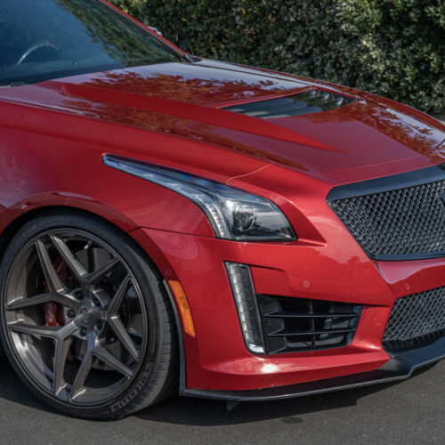 EOS 2016-19 Cadillac CTS-V Front Splitter & Side Wheel
