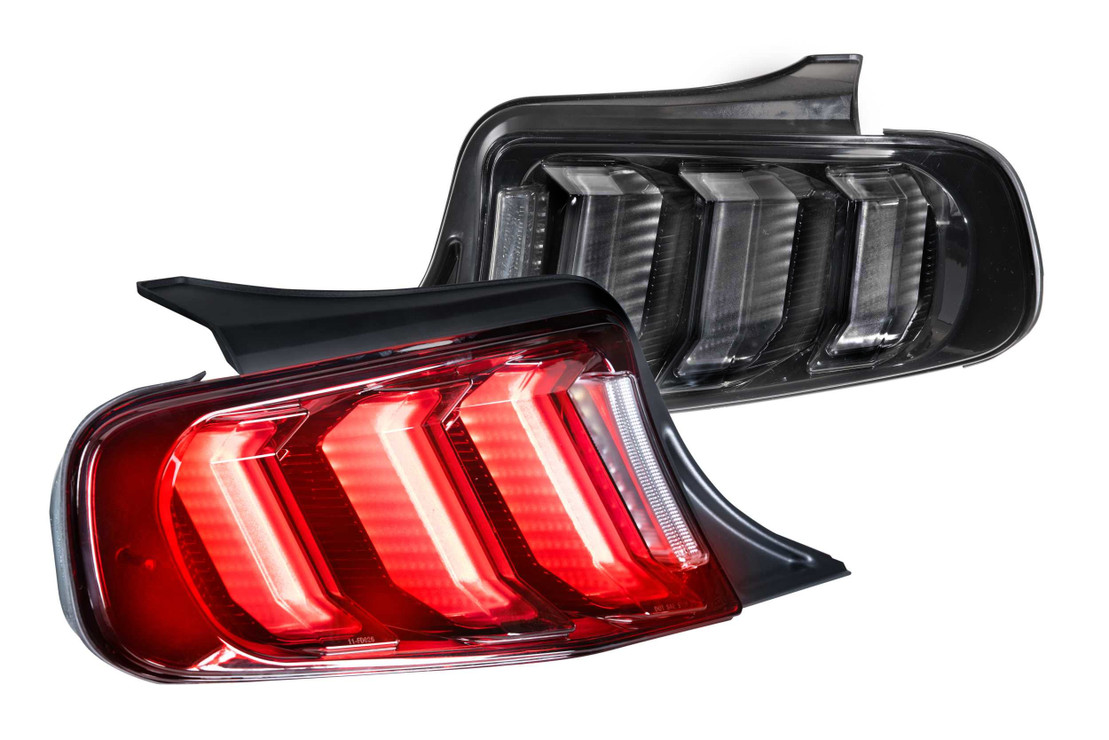 Morimoto 2010-2012 Ford Mustang XB LED Rear Tail Lights - Smoked