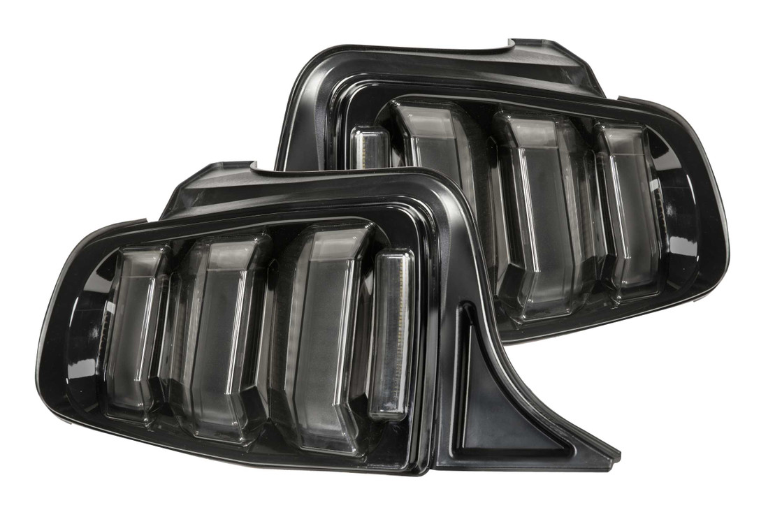 Morimoto 2010-2012 Ford Mustang XB LED Rear Tail Lights - Smoked - Image 2