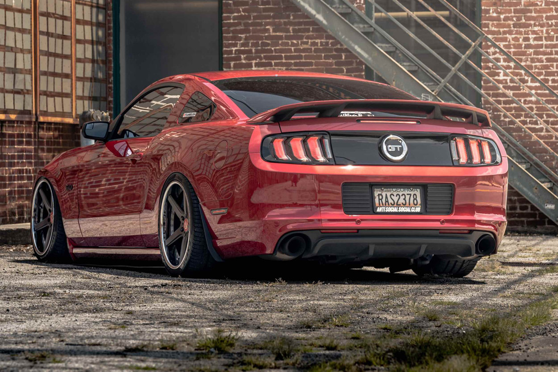Morimoto 2010-2012 Ford Mustang XB LED Rear Tail Lights - Smoked - Image 3