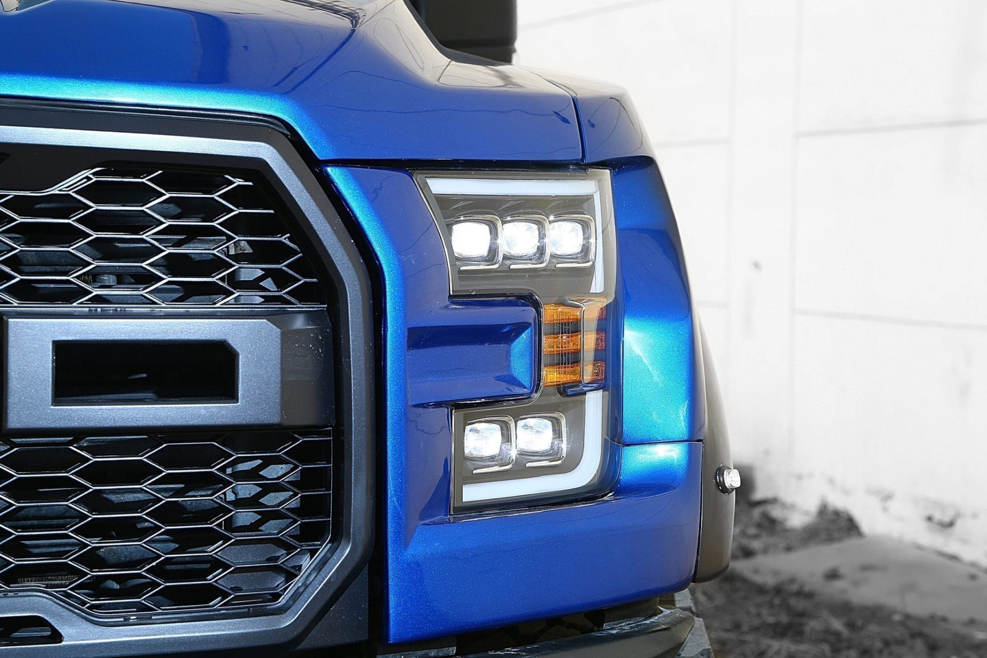 AlphaRex 2015-2020 Ford F-150 / Raptor NOVA-Series LED Projector Alpha Black Headlights - Image 6