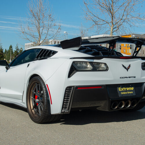 Alternative view of EOS Corvette C7 Coupe Rear Side Window Louver Covers