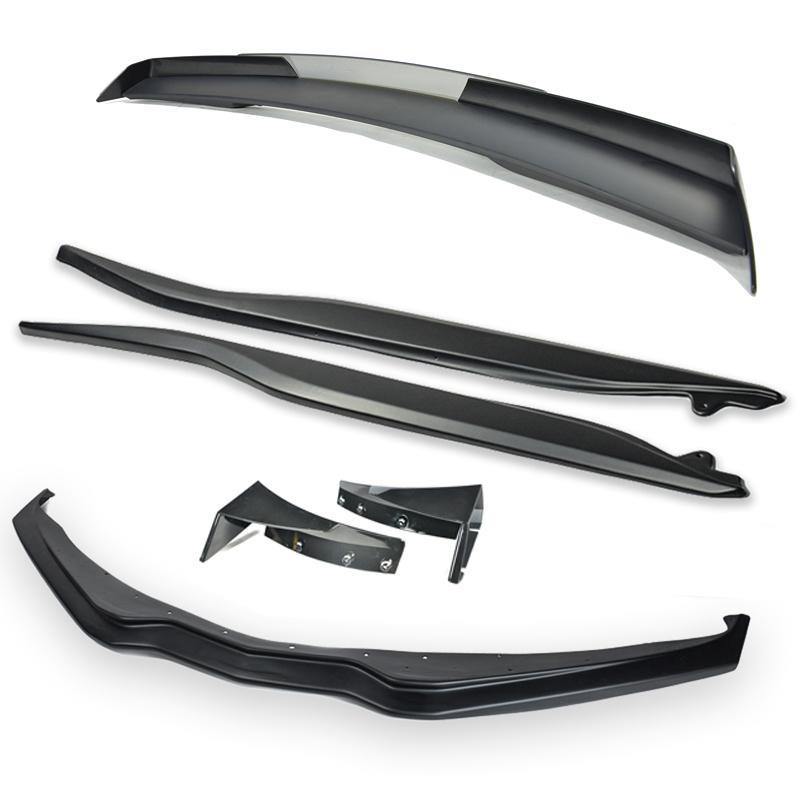 EOS 2014-2019 Chevrolet Corvette C7 Primer Black Stage 3 Aerodynamic Full Body Kit