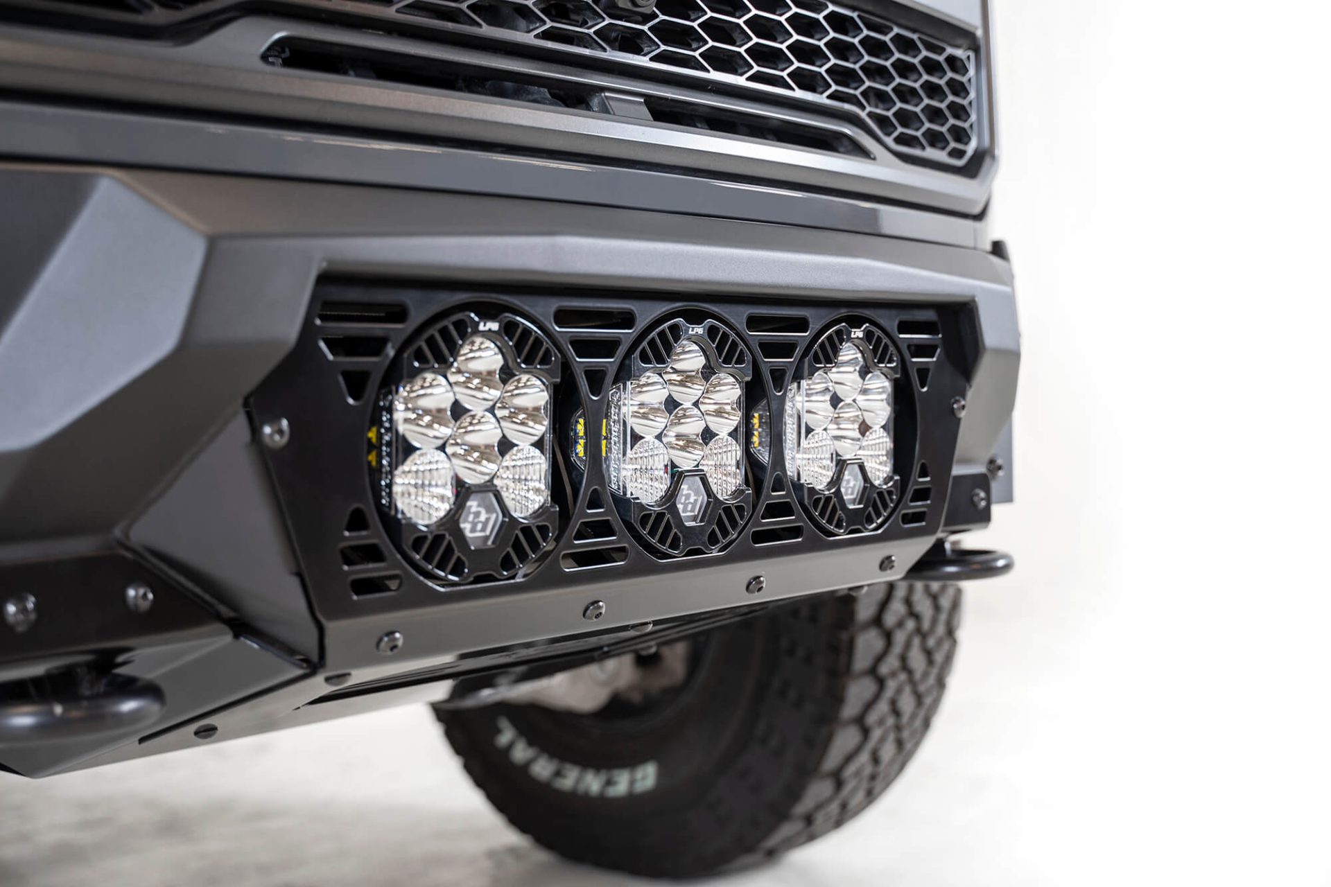 ADD Addictive Desert Designs 2017-2020 Ford Raptor Bomber Front Bumper-Baja Designs - Image 2