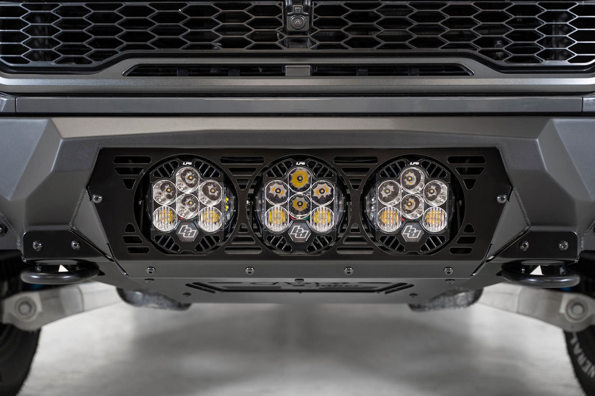 ADD Addictive Desert Designs 2017-2020 Ford Raptor Bomber Front Bumper-Baja Designs - Image 3