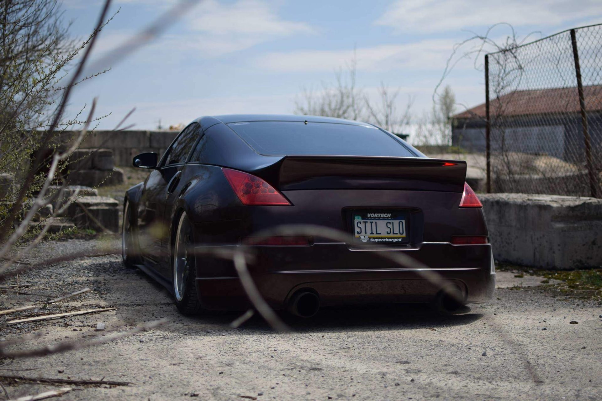 KBD Body Kits 2003-2008 Nissan 350Z Duckbill Style Rear Wing Spoiler - Image 3