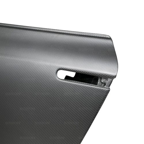 Alternative view of Seibon Carbon 2009-2021 Nissan GT-R R35 OEM Style Dry Carbon Fiber Doors (Pair)