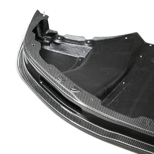 Alternative view of Seibon Carbon 2012-2016 Nissan GT-R R35 VS Style Carbon Fiber Front Lip