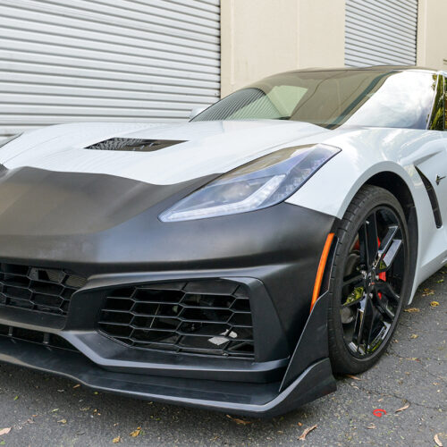 Alternative view of EOS Corvette C7 ZR1 Conversion Front Bumper Kit