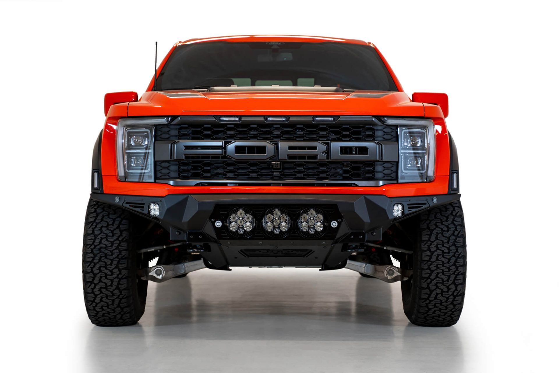 ADD Addictive Desert Designs 2021-2022 Ford Raptor Bomber Front Bumper - Baja Designs - Image 2