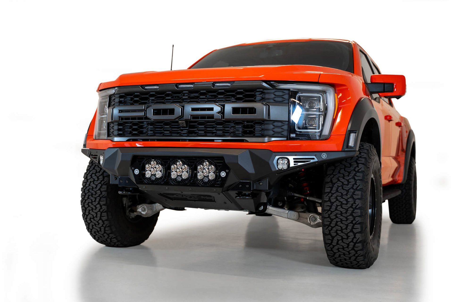 ADD Addictive Desert Designs 2021-2022 Ford Raptor Bomber Front Bumper - Baja Designs - Image 4