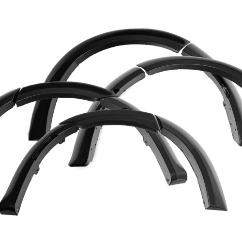 EOS 2015-Up Dodge Charger SRT Wide Body Front Splitter W/ Side Fender Flares