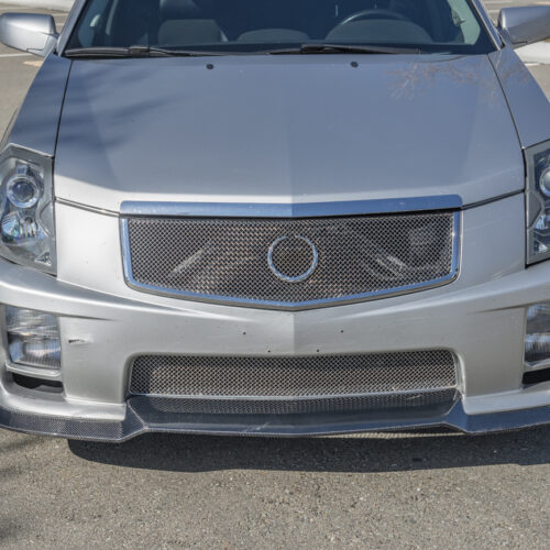 Alternative view of EOS 2003-2008 Cadillac CTS-V Carbon Fiber Front Splitter Lip