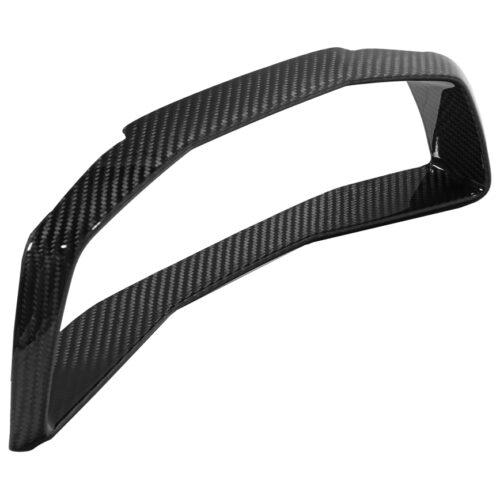 Alternative view of EOS Corvette C8 Gauge Carbon Fiber Cluster Cover