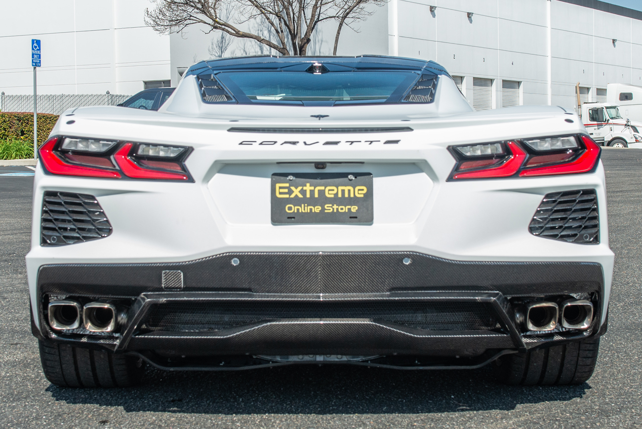 EOS 2020-2024 Chevrolet Corvette C8 Carbon Fiber Top Roof Pillar Bow (22)