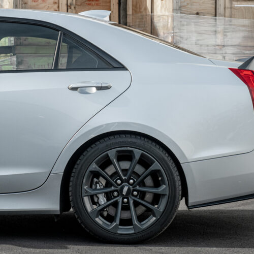 Alternative view of EOS 2016-19 Cadillac ATS-V Sedan Carbon Fiber Rear Trunk Lid Wickerbill Spoiler
