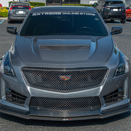 EOS 2016-19 Cadillac CTS-V Carbon Fiber Front Grille Insert