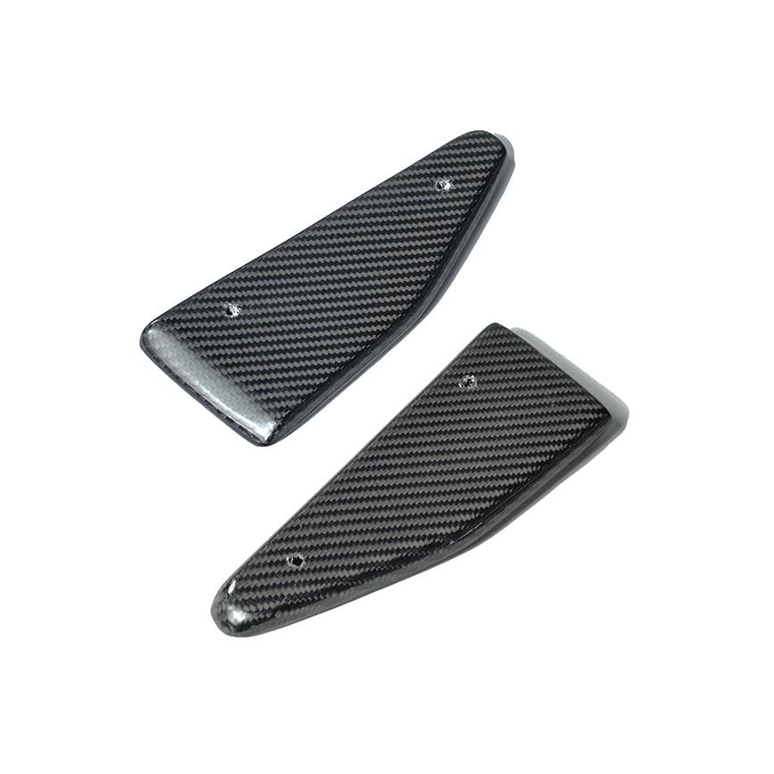EOS 2014-2019 Chevrolet Corvette C7 Stage 2 Carbon Fiber Front Splitter Lip - Image 4