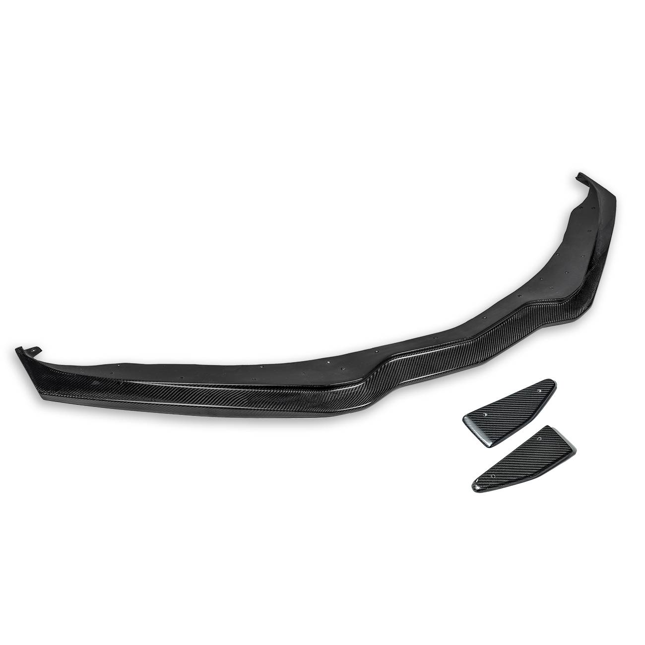 EOS 2014-2019 Chevrolet Corvette C7 Stage 2 Carbon Fiber Front Splitter Lip