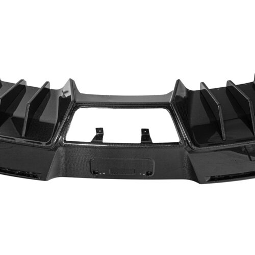 Alternative view of EOS Corvette C7 Factory Finned Rear Diffuser