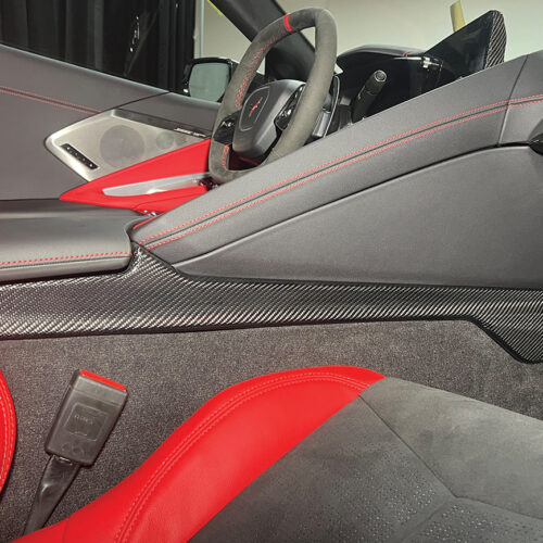 EOS Corvette C8 Center Console Side Panel Cover