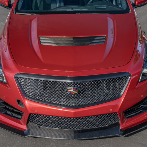 EOS 2016-2019 Cadillac Gen.3 CTS-V Carbon Fiber Front Lip Splitter
