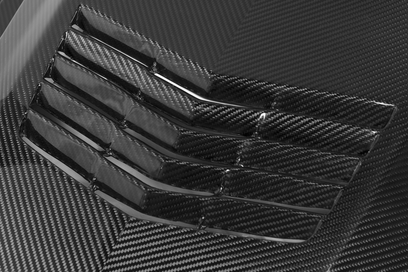 EOS Chevrolet Corvette C7 ZR1 Hood Cowl Louver Cover (8)