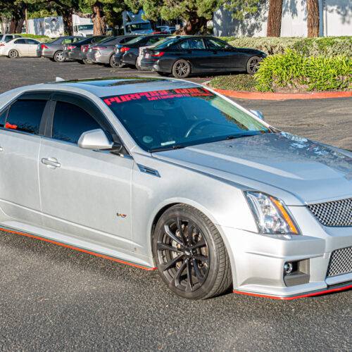 EOS 2009-2015 Cadillac CTS & CTS-V Tape-On Style Side Window Visor