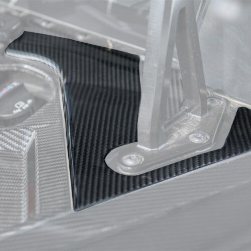 Alternative view of EOS Chevrolet Corvette C8 Engine Bay Corner Vent Cover
