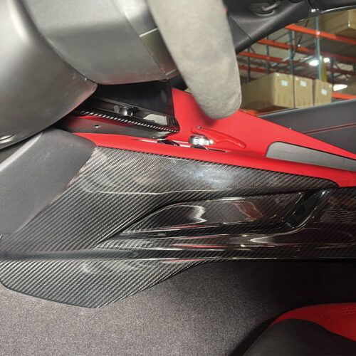 EOS Corvette C8 Center Console Side Upper Trim Cover