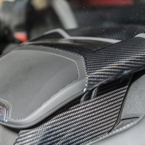 Alternative view of EOS Corvette C8 Waterfall Lower Trim Console Cover