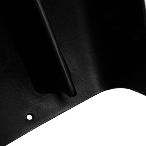 Alternative view of EOS Performance Track Style Matte Black Rear Lower Bumper Diffuser