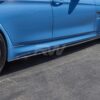 RW Carbon BMW F80 M3 3D Style CF Side Skirt Extensions (1)