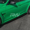 RW Carbon BMW F80 M3 3D Style CF Side Skirt Extensions (3)