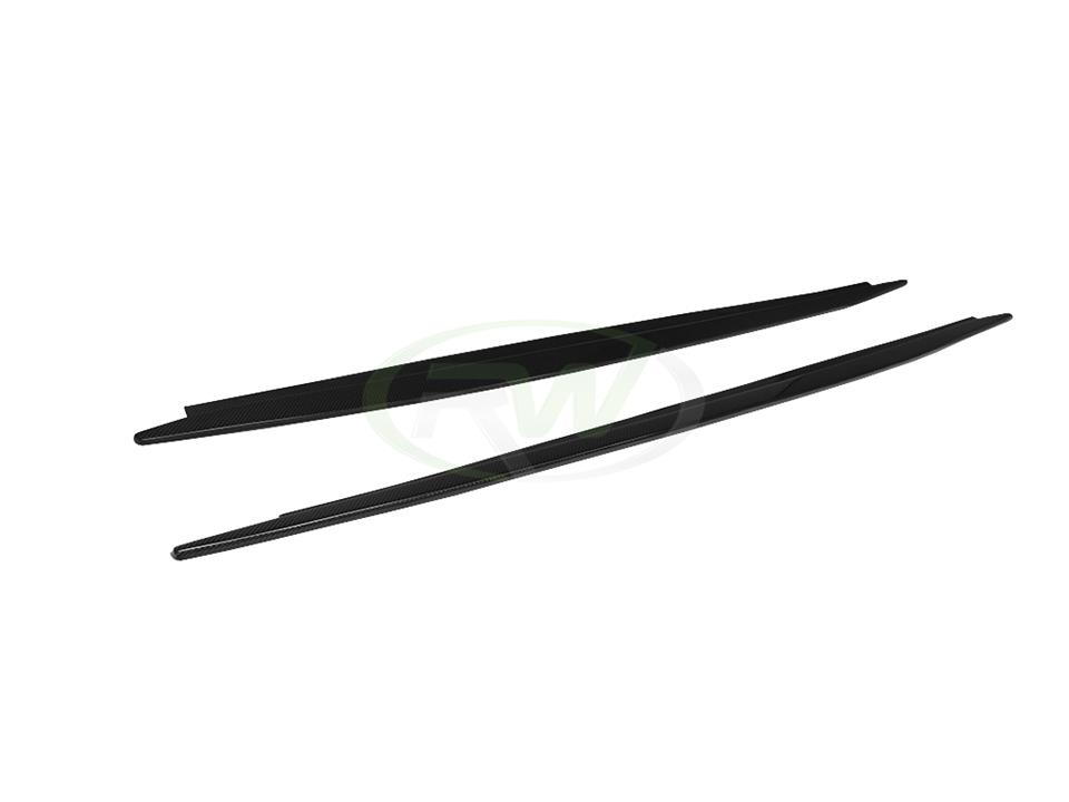 RW Carbon BMW F80 M3 3D Style CF Side Skirt Extensions (5)