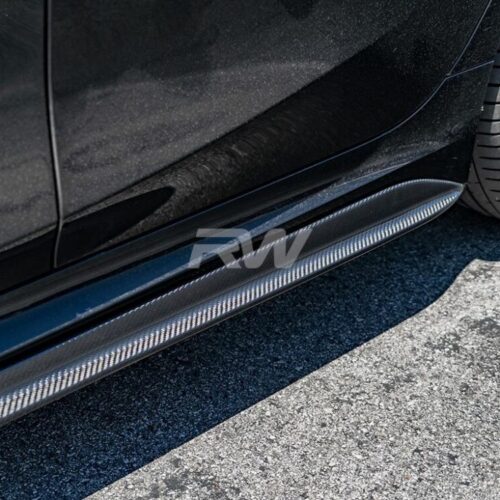 Alternative view of RW Carbon BMW G20 Performance Style Carbon Fiber Side Skirts