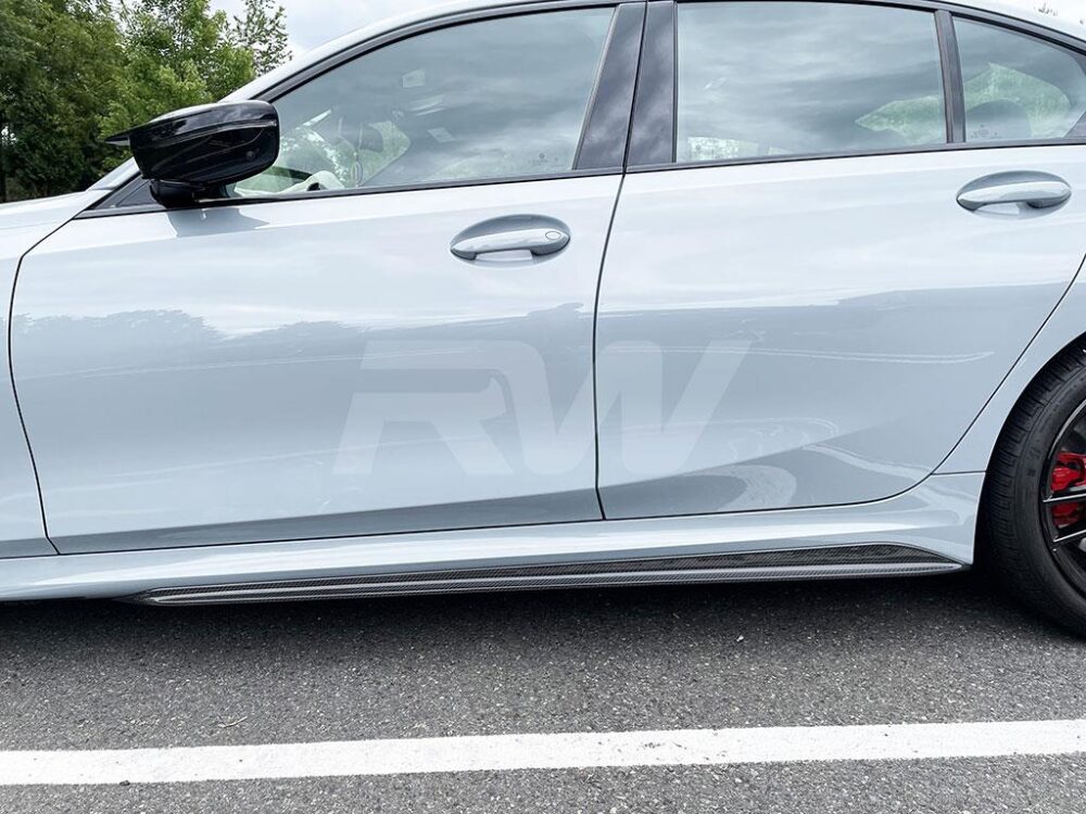 RW Carbon BMW G20 Performance Style Carbon Fiber Side Skirts (8)