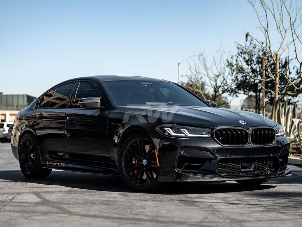 RW Carbon BMW G30 F90 3D Style CF Side Skirt Extensions (3)