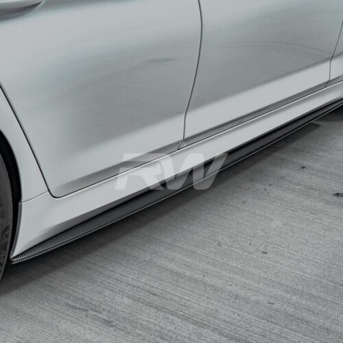 RW Carbon BMW G30 F90 Carbon Fiber Side Skirt Extensions