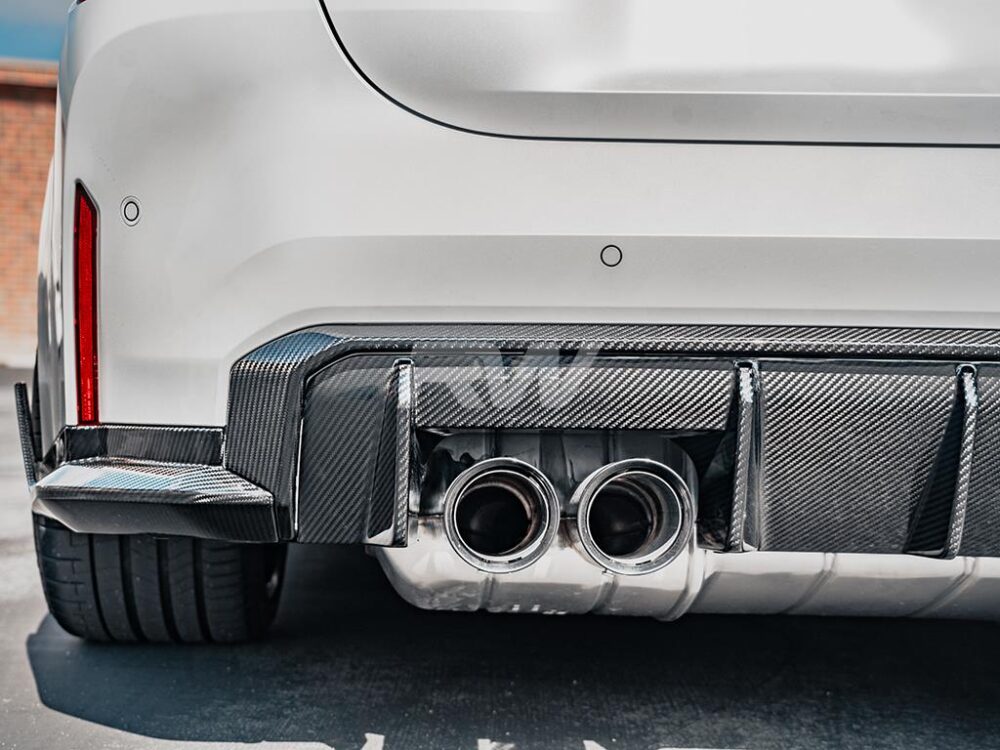 RW Carbon BMW G8X M3M4 OEM Style Carbon Fiber Diffuser (1)