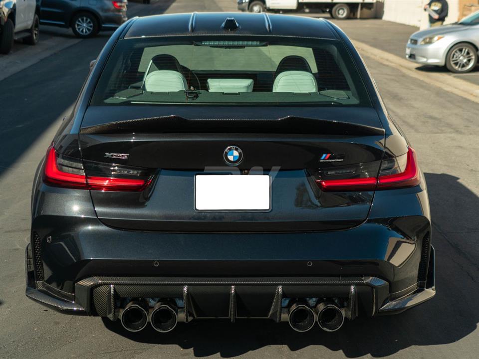RW Carbon BMW G8X M3M4 OEM Style Carbon Fiber Diffuser (10)