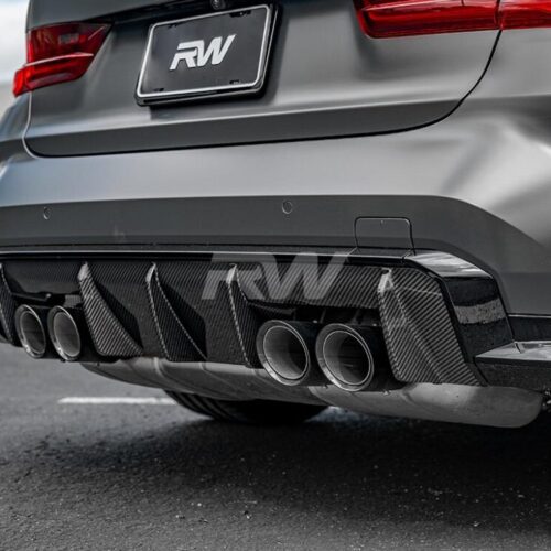 RW Carbon BMW G8X M3/M4 OEM Style Carbon Fiber Diffuser