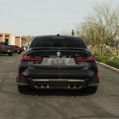 Alternative view of RW Carbon BMW G8X M3/M4 Type 2 Carbon Fiber Diffuser