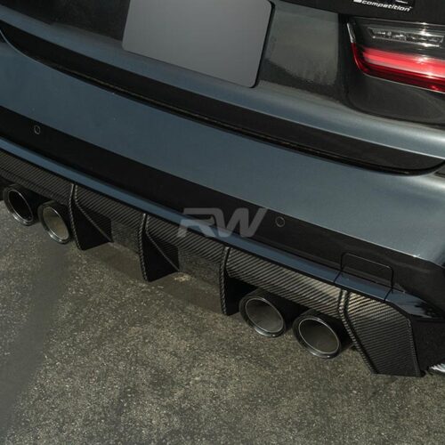 RW Carbon BMW G8X M3/M4 Type 2 Carbon Fiber Diffuser